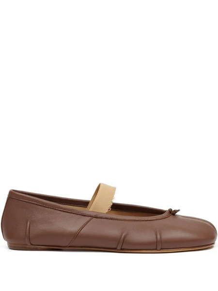  Maison Margiela Tabi Ballet Flats - Brown 
