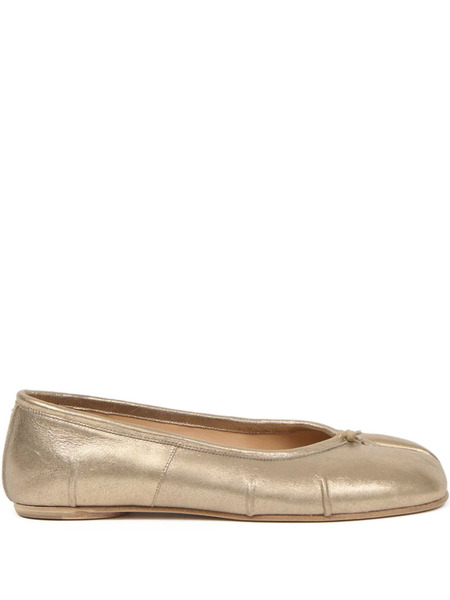 Maison Margiela Tabi Ballet Flats - Gold 
