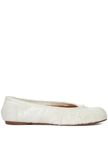  Maison Margiela Tabi Ballet Flats - White 