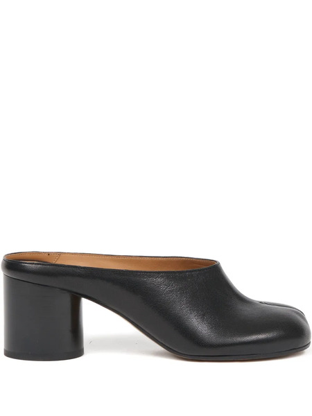  Maison Margiela Tabi Block-heel Mules - Black 