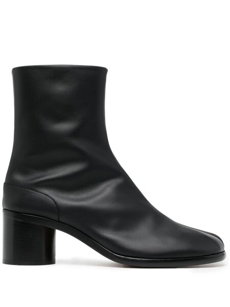  Maison Margiela Tabi 65mm Ankle Boots - Black 