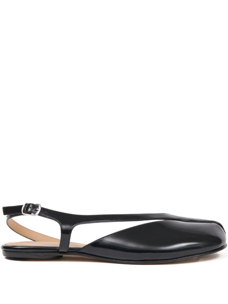  Maison Margiela Tabi Slingback Flat Pumps - Black 