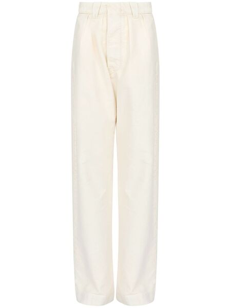  Maison Margiela Wide-leg Tailored Trousers - Neutrals 