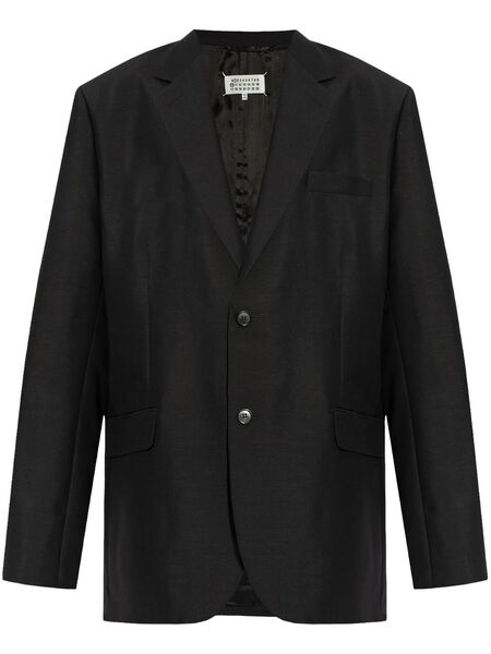  Maison Margiela Wool Blazer - Black 