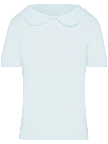  Maison Margiela Wool-cashmere Blend Top - Blue 