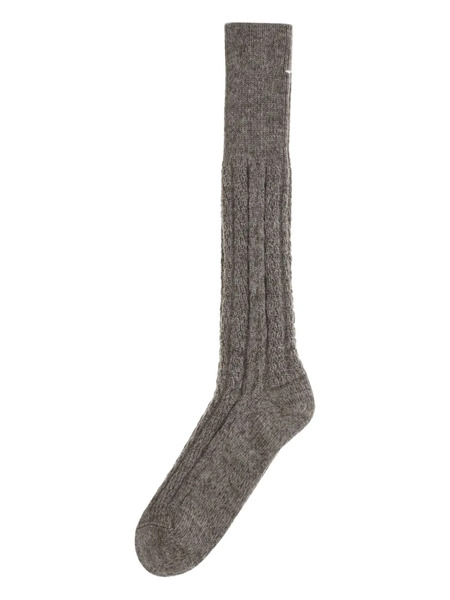  Maison Margiela Wool Socks - Grey 