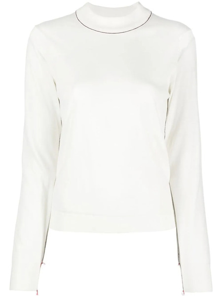  Maison Margiela Work-in-progress Wool Sweater - White 