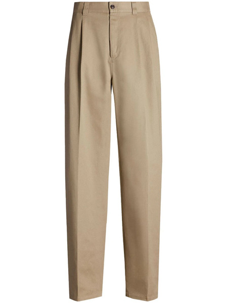  Maison Margiela X Pendleton Yoke-detail Trousers - Neutrals 