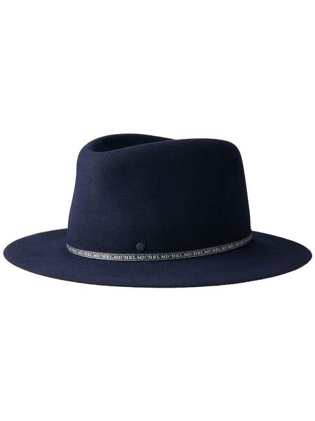  Maison Michel Andre Rollabe Wool Felt Fedora - Blue 
