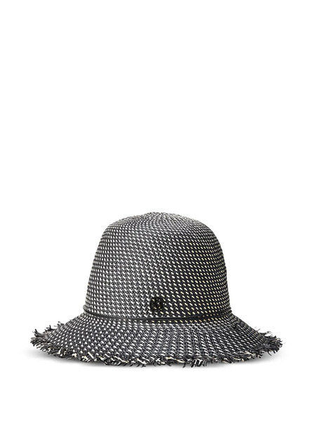  Maison Michel Candice Fringed Hat - Black 