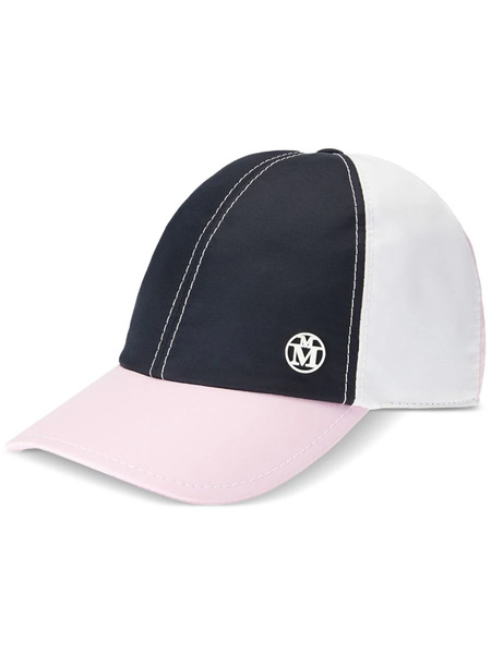  Maison Michel Tiger Panelled Cap - Blue 