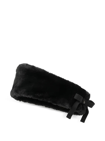  Maison Michel Zaza Bow Hat - Black 