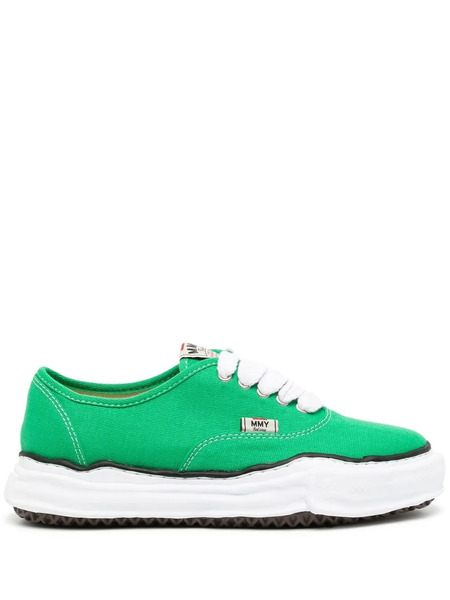  Maison Mihara Yasuhiro Baker Lace-up Low-top Sneakers - Green 