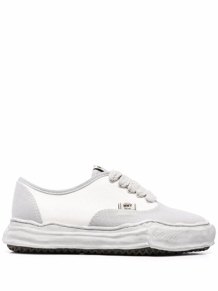  Maison Mihara Yasuhiro Contrasting-panel Design Sneakers - Grey 
