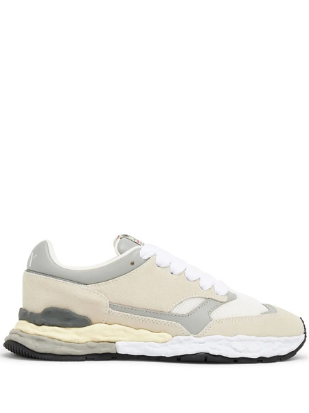  Maison Mihara Yasuhiro George Low-top Suede Sneakers - Neutrals 