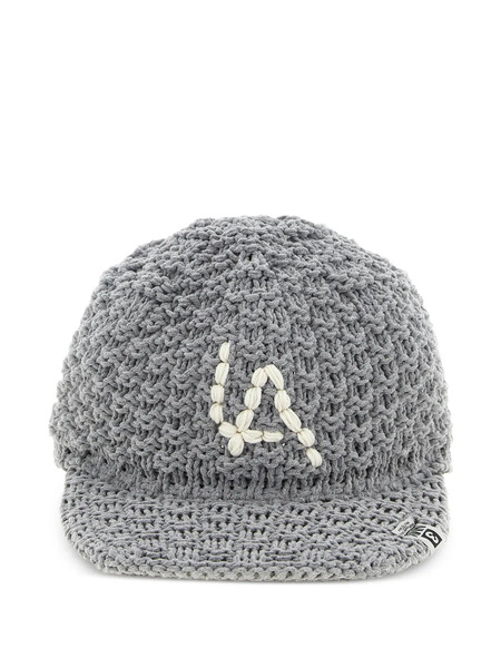  Maison Mihara Yasuhiro Knitted Logo Baseball Cap - Grey 