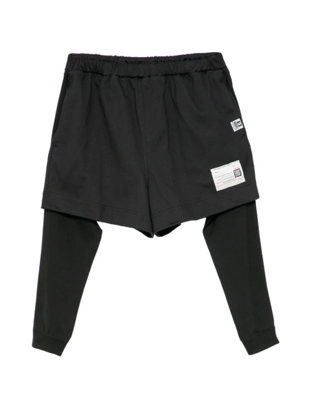  Maison Mihara Yasuhiro Layered Shorts - Black 