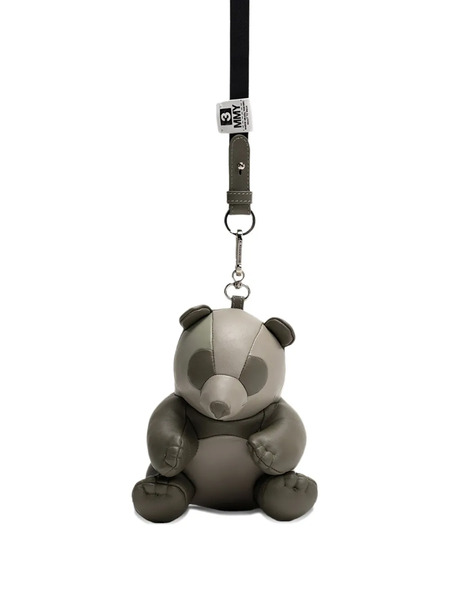  Maison Mihara Yasuhiro Mini Dolls Panda Shoulder Bag - Grey 