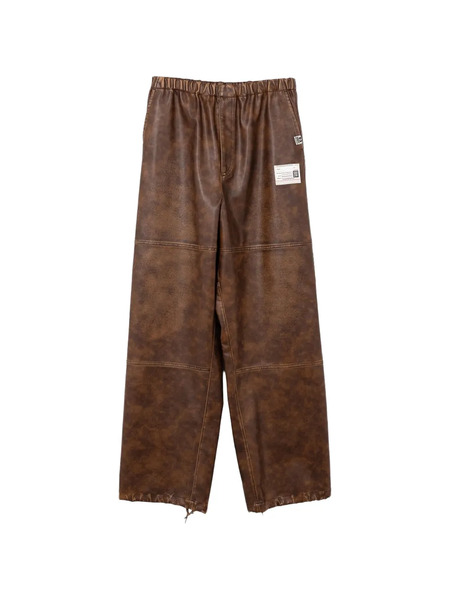  Maison Mihara Yasuhiro Panelled Trousers - Brown 