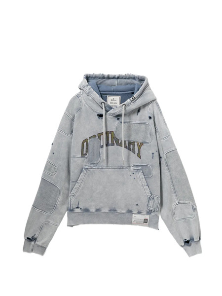  Maison Mihara Yasuhiro Printed Hoodie - Grey 