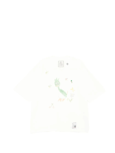  Maison Mihara Yasuhiro Printed T-shirt - Neutrals 