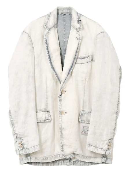  Maison Mihara Yasuhiro Single-breasted Blazer - White 
