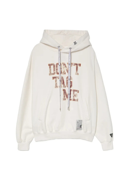  Maison Mihara Yasuhiro Slogan-print Hoodie - White 