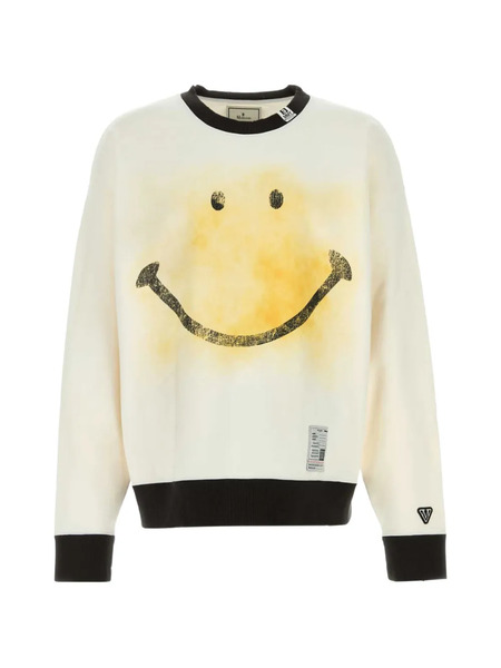  Maison Mihara Yasuhiro Smile Sweater - Neutrals 