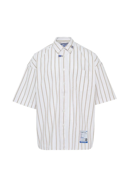 Maison Mihara Yasuhiro Striped Shirt - White 