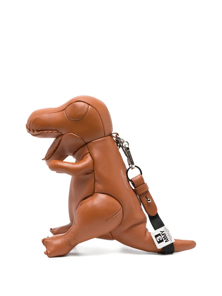  Maison Mihara Yasuhiro T-rex Shoulder Bag - Brown 