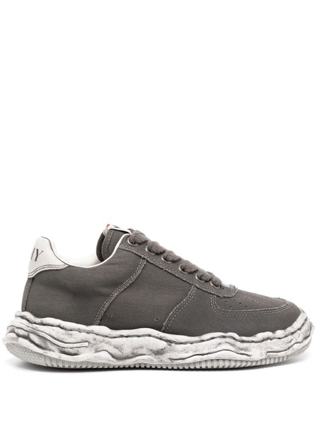  Maison Mihara Yasuhiro Wayne Canvas Sneakers - Grey 