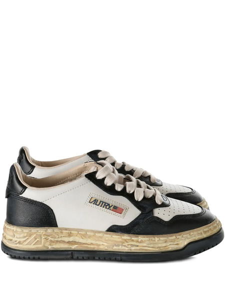  Maison Mihara Yasuhiro X Autry Leather-panelled Platform Sneakers - White 