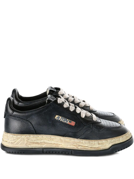  Maison Mihara Yasuhiro X Autry Leather Sneakers - Black 