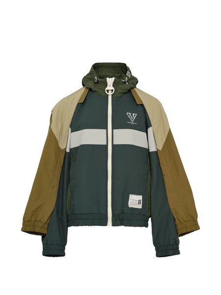  Maison Mihara Yasuhiro Zip-up Hooded Jacket - Green 