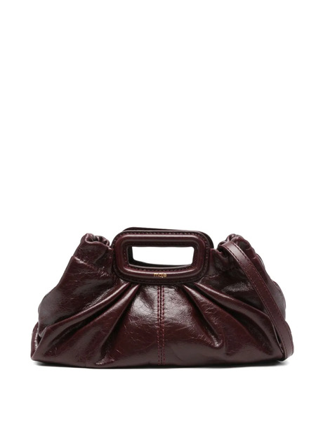  Maje Crackled Leather Mini Bag - Red 