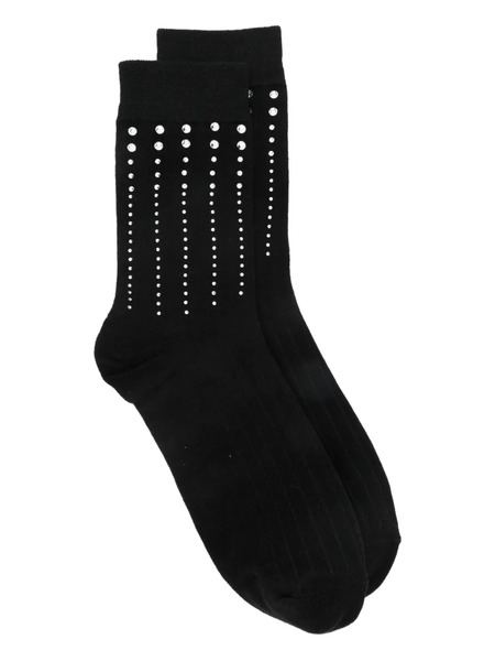  Maje Crystal-embellished Socks - Black 