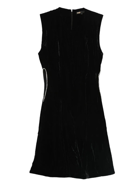  Maje Cut-out Embellished Dress - Black 
