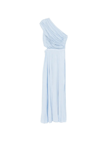  Maje Cut-out One-shoulder Midi Dress - Blue 