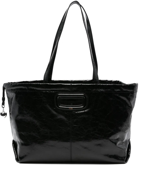  Maje Cut-out Tote Bag - Black 