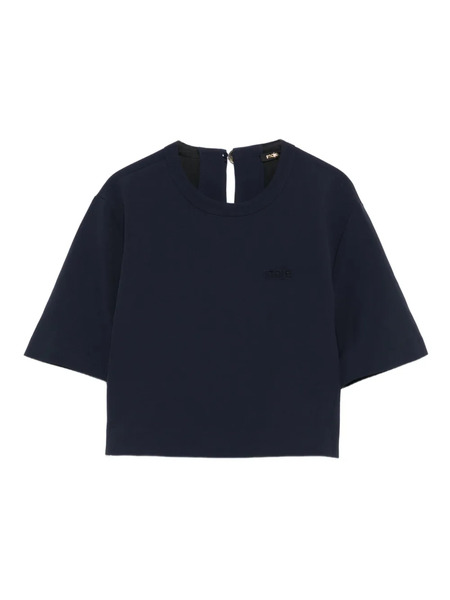  Maje Embroidered T-shirt - Blue 