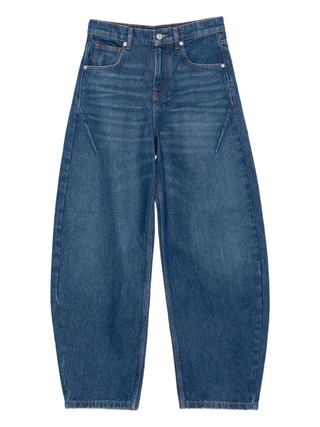  Maje Logo-patch Jeans - Blue 