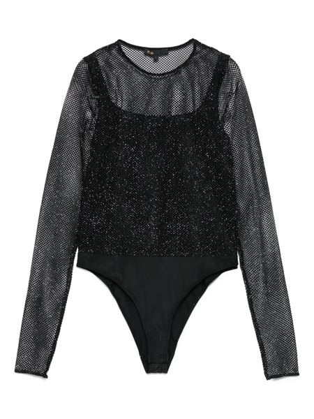  Maje Long-sleeve Bodysuit - Black 