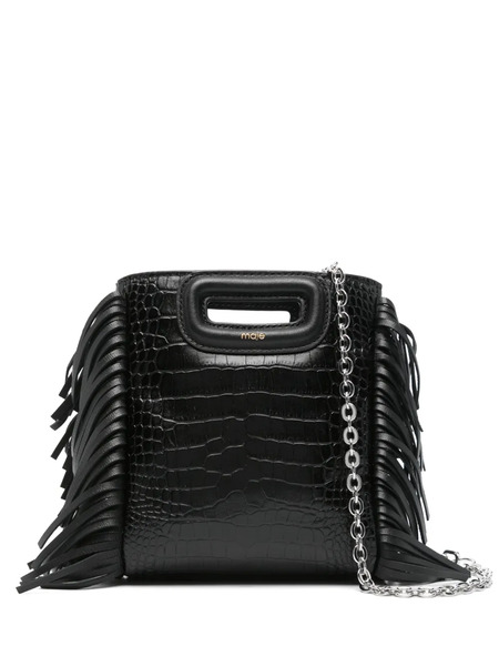  Maje Mini M Tote Bag - Black 