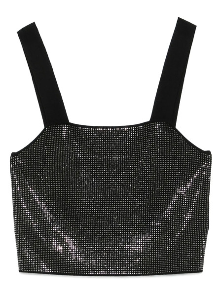  Maje Rhinestone-embellished Top - Black 
