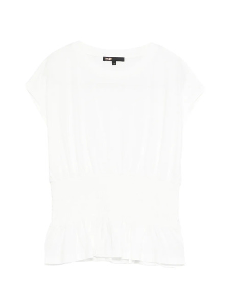  Maje Ruffled Top - White 
