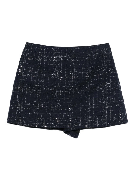  Maje Sequin-embellishment Short Shorts - Black 