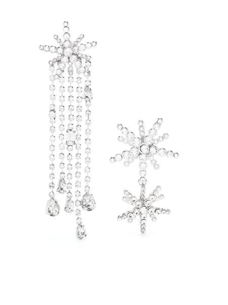 Maje Star Drop Earrings - Silver 