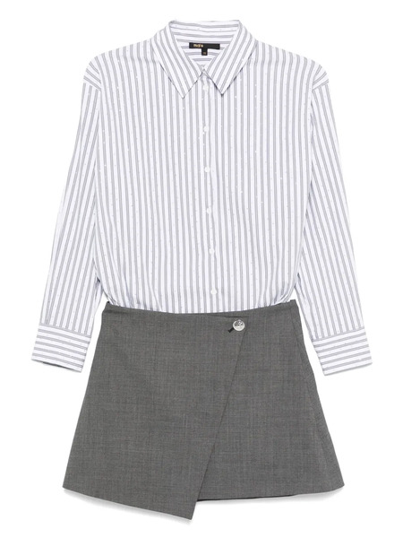  Maje Striped Shirt - White 