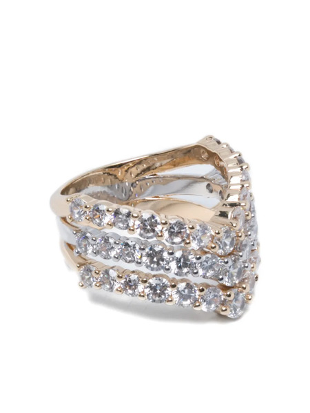  Maje Zirconia Ring - Gold 