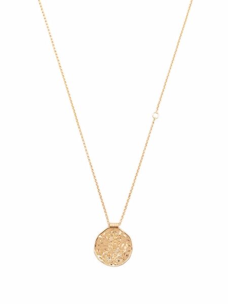  Maje Zodiac Medal Necklace - Gold 